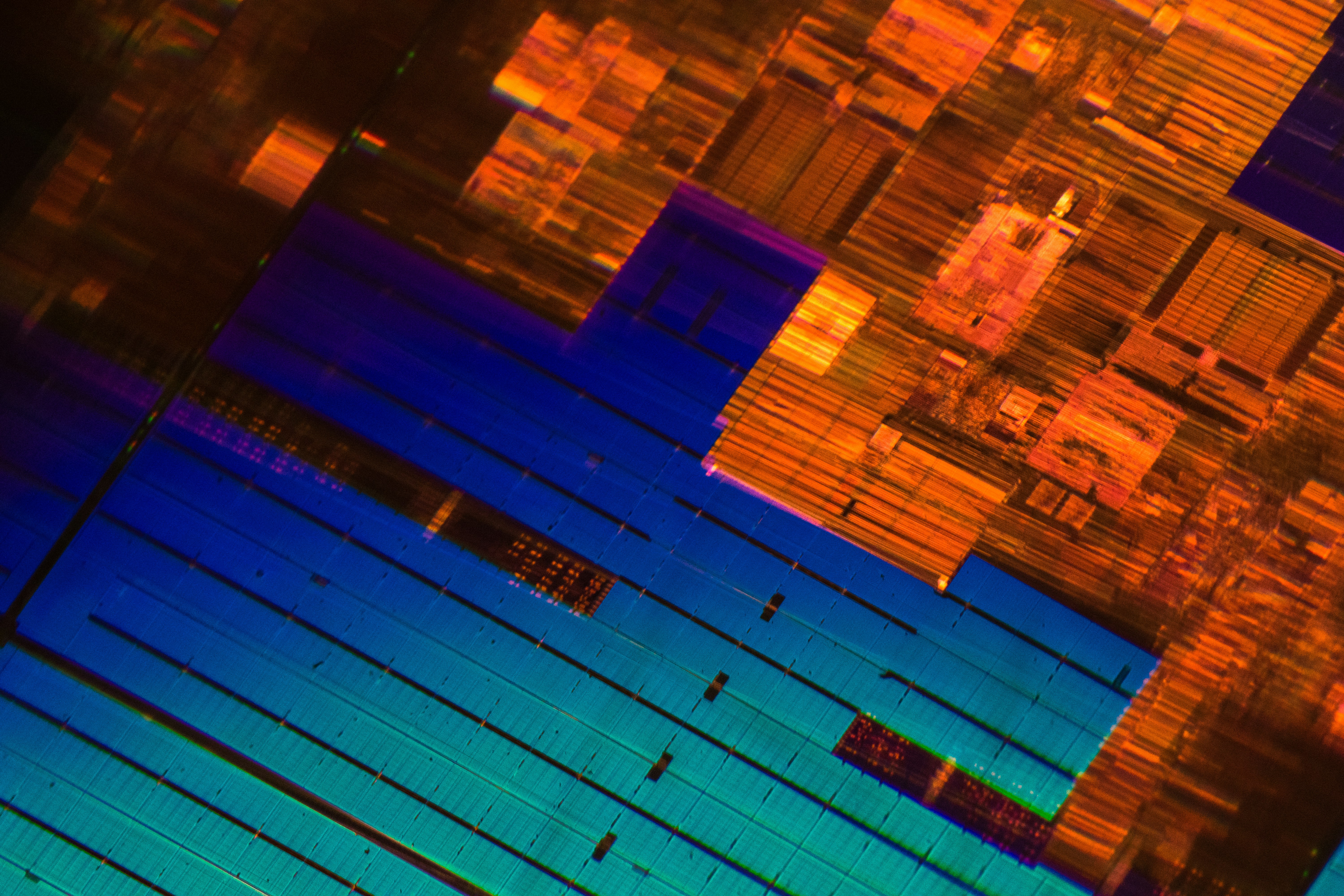 Silicon wafer macro